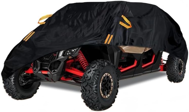 UTV Protective Cover for Honda Talon 1000R / 1000X / 1000X-4 / 1000R-4 2019 – 2025, Duty Fadeless Oxford Cloth, Windproof All Weather Side by Side Covers Accessories