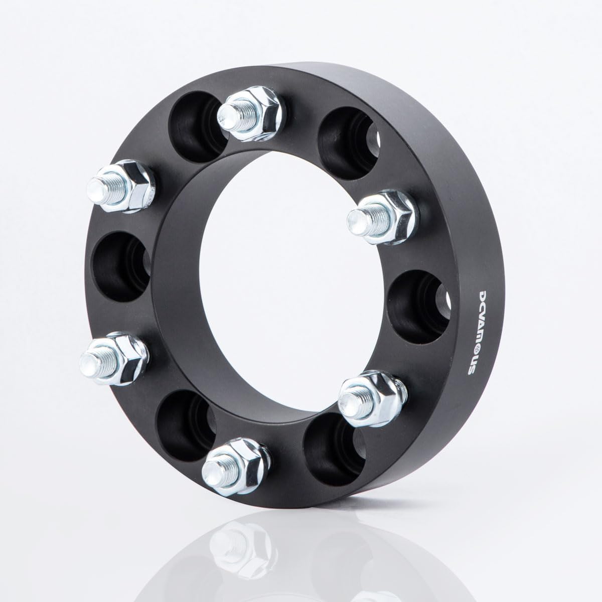 4pc Forged 6x5 to 6x5.5 Wheel Adapters 1.5 Inch 12x1.5 Studs 78.1mm Bore | Compatible with Chevy 6 Lug 6x127 Truck to 6x139.7 Rims for 2003-2006 SSR, 2002-2009 Trailblazer, 2002-2009 Envoy