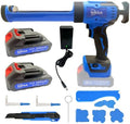 electric caulk gun with led light, 6 speed, main product view