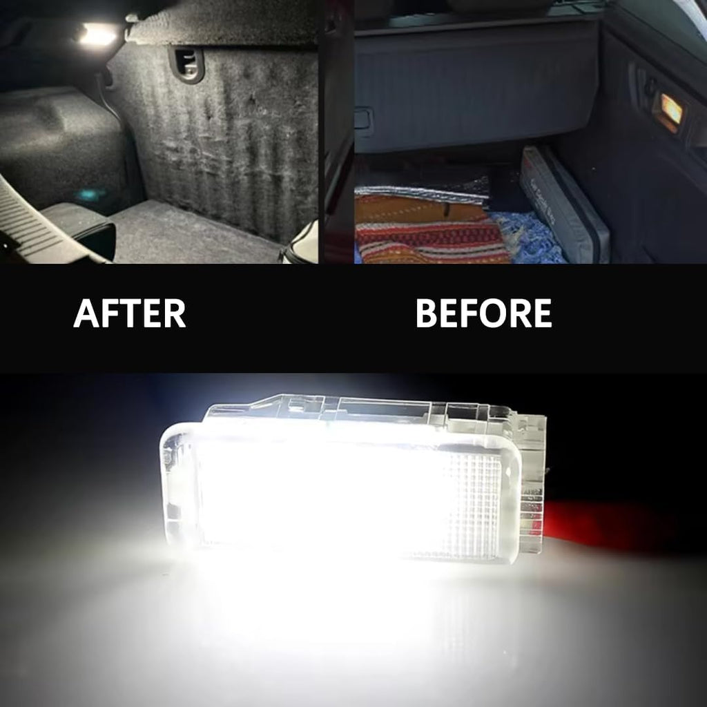 Car Trunk Light for Citroen C2 C3 C4 C5 C6 C8 DS3, for Peugeot 1007 207 306 308 5008 607 RCZ, Footwell Glove Box Trunk Interior Light