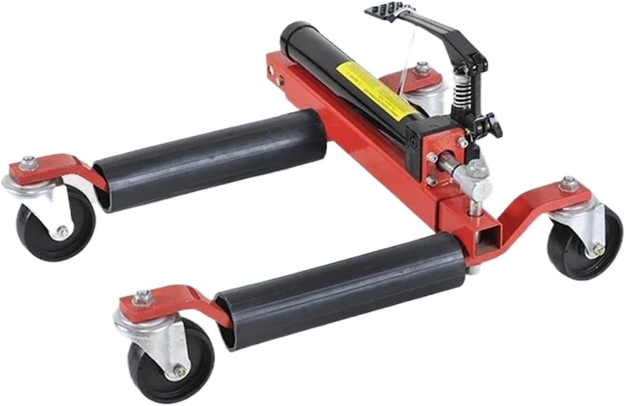 Car Moving Dolly 12 Inch Hydraulic Wheel Jack Movers Property Fire Fighting Trailer Moving Hydraulic Mechanical Lifter Trailer Mover,Mr8016-3
