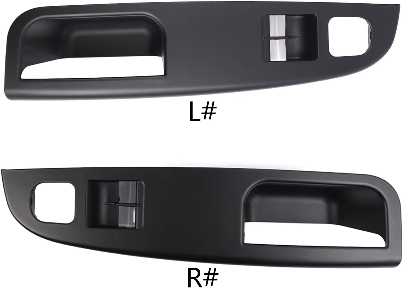 Auto Door Window Inside Trim Bezel For 2 Door Models 2004-2009 Replaces 1K3868049C75R Car Interior Trim Parts