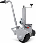 Electric Trailer Dolly with 5000 LBS Towing Capacity, Motorized Trailer Mover with Adjustable Height, 8" Rubber Wheel & Brake for Boat RV Utility Trailers