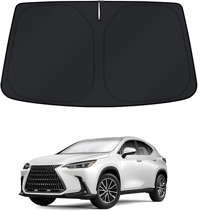 KUST Windshield Sun Shade for 2022-2025 2026 Lexus NX NX250 NX350 NX350h by KUST