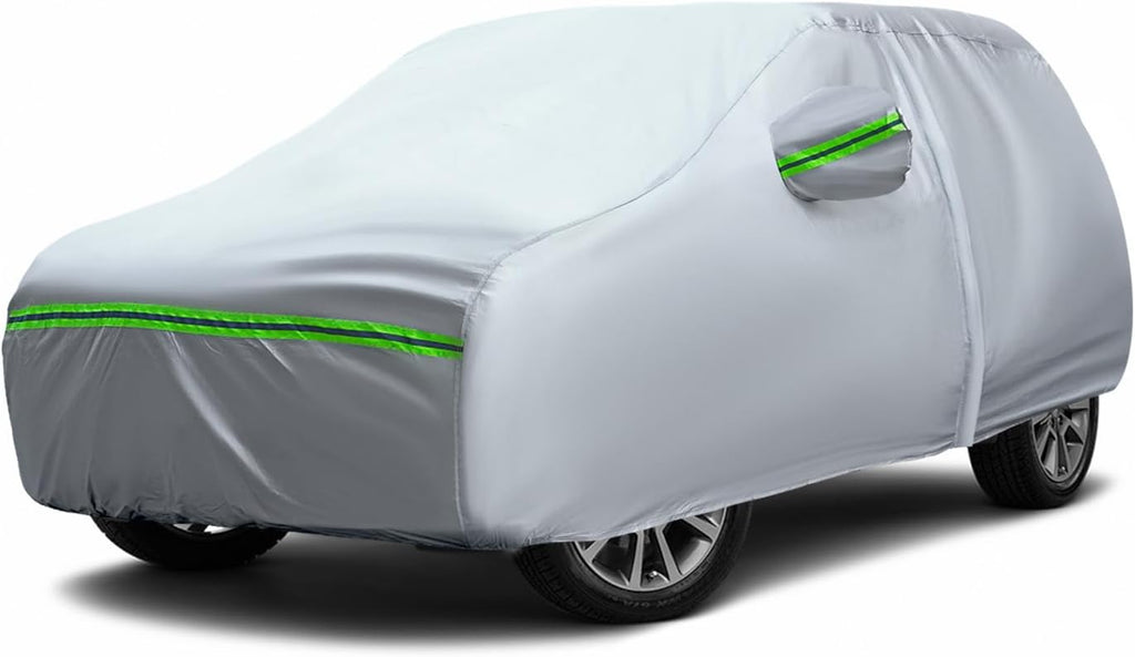 AUQDD 6-Layers Premium SUV Car Cover Waterproof All Weather Weatherproof UV Sun