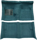 Replacement Auto Carpet Floor Liner - Molded Loop - fits 1960-1965 Ford Ranchero 4 Speed Manual 8 Cylinder Molded (Black)