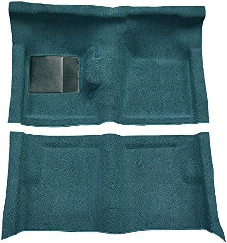 Replacement Auto Carpet Floor Liner - Molded Loop - fits 1960-1965 Ford Ranchero 4 Speed Manual 8 Cylinder Molded (Black)