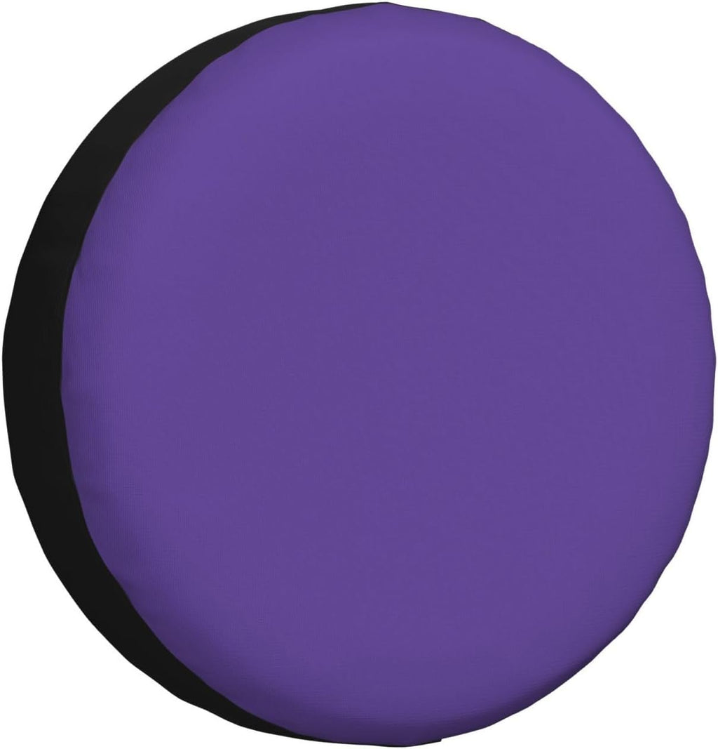 Violet Color Print Universal Spare Tire Cover for RV, Jeep | Wheel Protector Fits Rv, Trailer, Jeep, Shield Tires From Sun, Dirt And Rain For Outdoor Storage