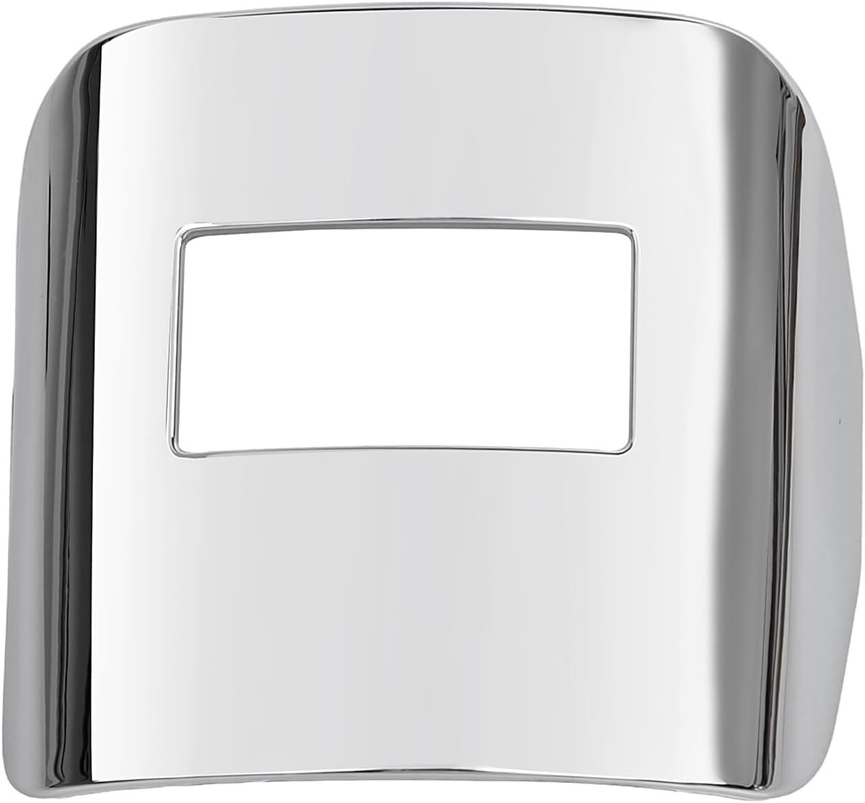 Chrome Taillight Cover Motorcycle Rear Tail Light Visor Cover Fit for Harley Softail Sportster Dyna Touring Road King Electra Street Glide 1973-2023