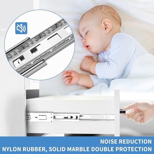 20 inch drawer slides 4 pairs (8pcs) full, view 9