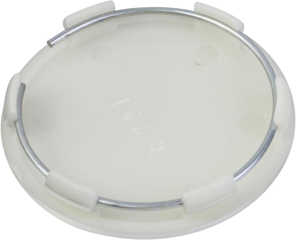 Modengzhe Wheel Center Caps,65mm Wheel Rim Hub Cover 63mm Lug to Lug w Matte Silver ABS Base,Silver,Pack of 4