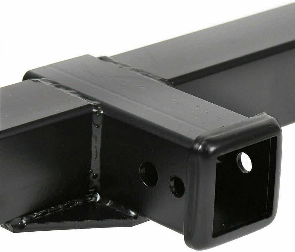 Suitable for 2-Inch Front Mount Trailer Receiver Hitch Compatible with 1999-2007 F250/350/450/550 Super Duty Replacement for 65022 w/2" Receiver Powder Coated Steel