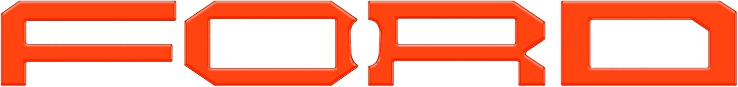 Grille Letter Overlays - Compatible with 2021-2026 Bronco
