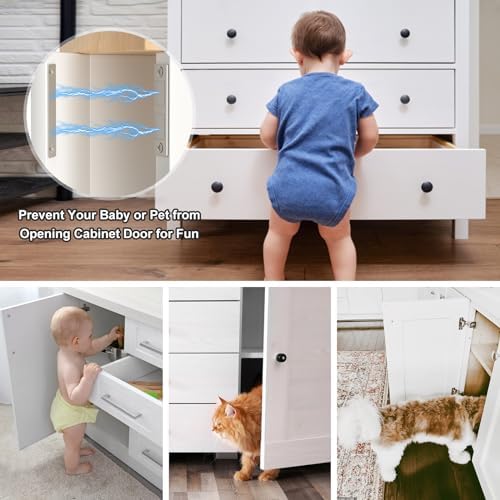 drawer magnet jiayi door magnets, 12 pack ultra, front angle view