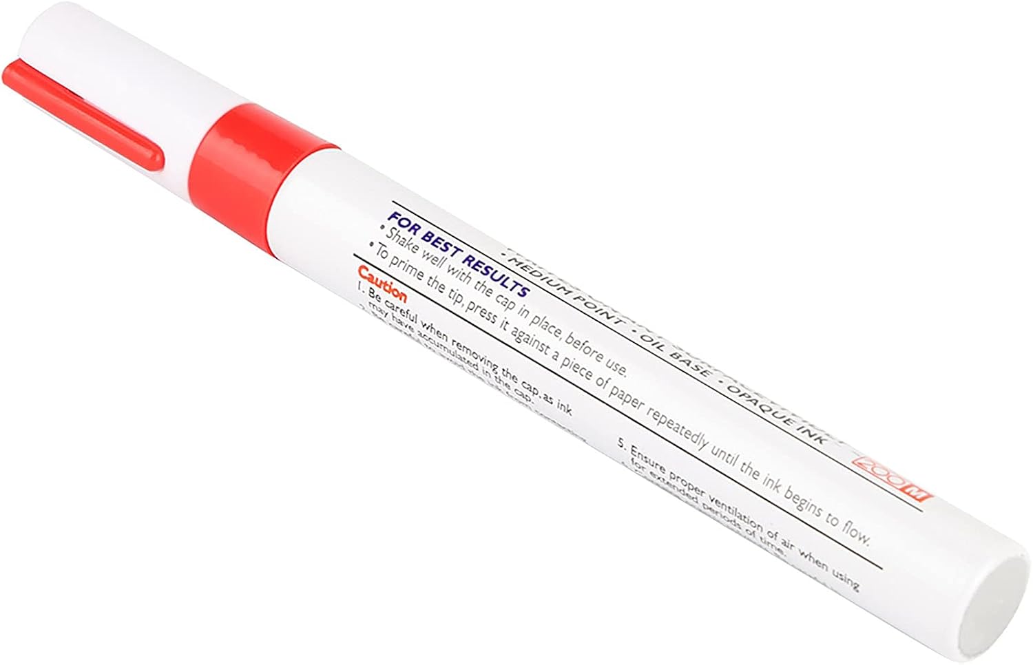 Qqmora Car Tire Paint Pen, Marking Pen Car Tire Paint Pen Not Easy to Fade Drying Tire Paint Pen (Red),car paint supplies