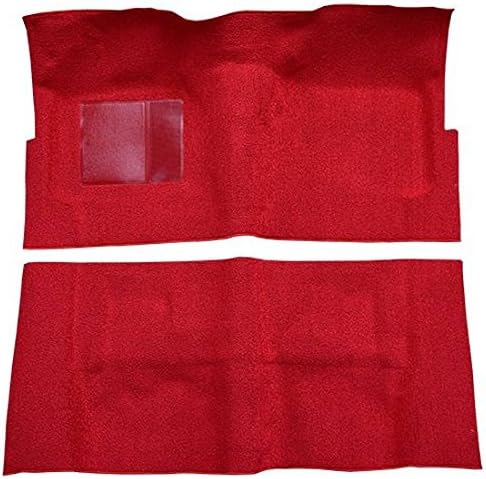 ACC Automotive Carpet Compatible with 1963 to 1964 Ford Galaxie, Fastback Auto with Foot Wells (601-Black Nylon Loop)