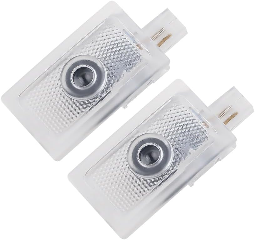 Car LED Logo Projector Puddle Door Lights for 2006-2023 Dodge Charger Avenger Accessories, No Fade 4K-HD Welcome Lights, 2 Pack (R/T)