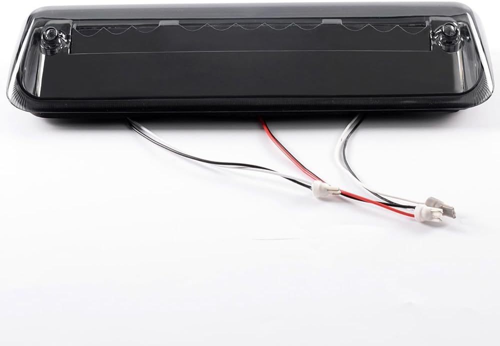 LQI LED 3rd Third Brake Light Compatible with Ford F150 Lobo 2004-2008, Fit Explorer Sport Trac 2007-2010, Fit Lincoln Mark LT 2006-2008,High Mount Rear Stop Light Cargo Lamp, Smoky Lens Black Housing