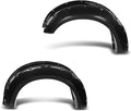 G-PLUS Fender Flares Front and Rear Side Compatible with Ford F250 F350 Super Duty 2017 2018 2019 2020, Not Fit Dually Models Pocket Rivet Smooth Black