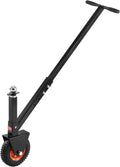 300 Lbs Tongue Weight Adjustable Trailer Dolly, 16.5-22 Inch Height Adjustment with 1-7/8 Inch & 2 Inch Balls, 8.5 Inch Pneumatic Rubber Tire for RV Trailers