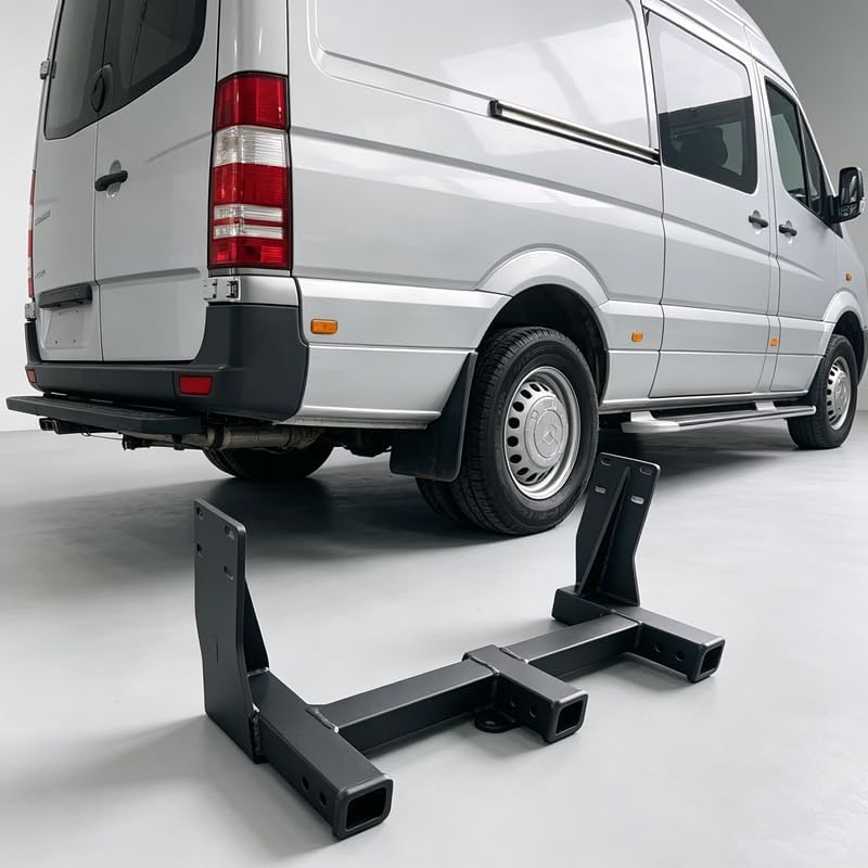 Rear Trailer Hitch for  Freightliner Sprinter 2007–2020 2021 2022,Black
