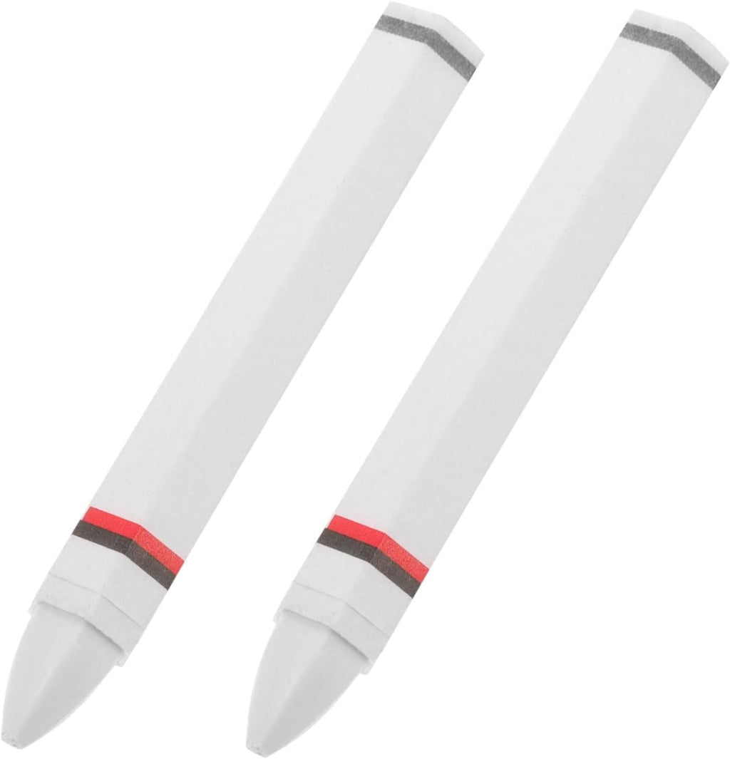 SHINEOFI 2pcs Tire Marking pen for Car Wax Tire Marker Pens for Vehicle Motorcycle Bike Maintenance Marking And Repairing White