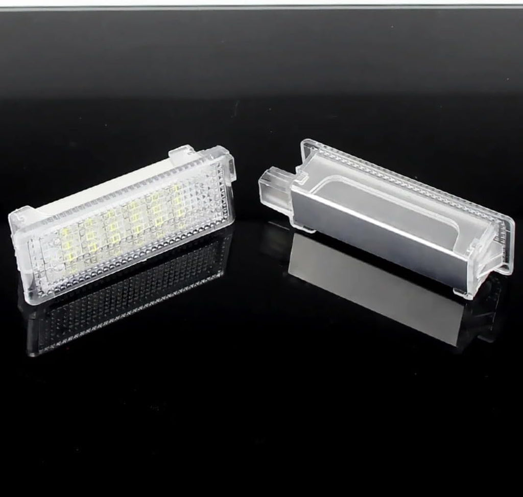 Car Trunk Light for BMW X1 E84 X3 E83 F25 X4 F26 X5 E70 F15 F85 X6 E71 E72 F16 F86, 2PCS Door Courtesy Interior Footwell Trunk Light