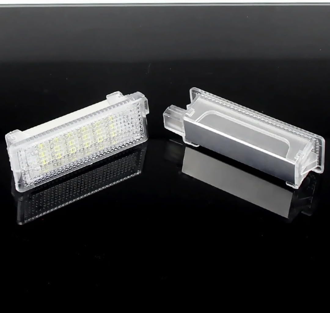 Car Trunk Light for BMW X1 E84 X3 E83 F25 X4 F26 X5 E70 F15 F85 X6 E71 E72 F16 F86, 2PCS Door Courtesy Interior Footwell Trunk Light
