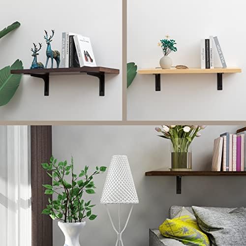 10"x 6"shelf brackets,l shelf brackets,max load 300lbs, vertical, front angle view