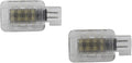1 Pair White Led Footwell Glove Box Compartment Lamps For Volvo S60 V60 XC60 C30 C70 V50 S40 30722729 2459993 1286346