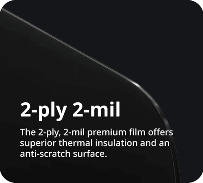 Nano Ceramic Window Tint Film for Cars and Building, 2 Ply Scratch Resistant - Image 4