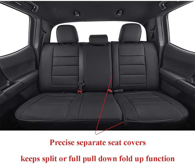 EKR Custom Fit Tacoma Rear Car Seat Covers - Image 2