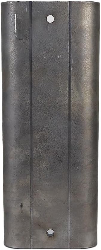 Shocker XR Hitch Channel 3-3/4"W ID - 4-1/2" OD - Raw Steel, 10 Hole Channel - Raw Steel
