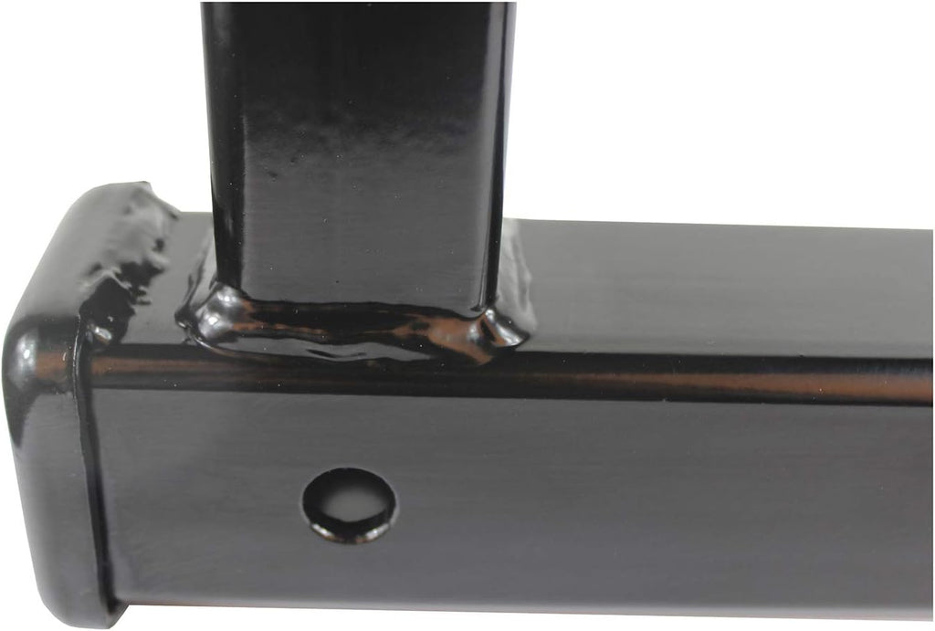 MAXXHAUL Dual Hitch Extension for 2 Inch Receiver, Tow Trailer and Carry Hitch Accessories, 5000 lb Capacity, 2" x 2" Class III/IV Compatible (50248)