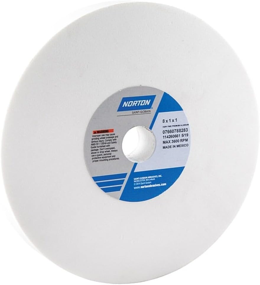 norton grinding wheel, premium bench and pedestal aluminum, main product view