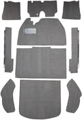 Auto Custom Carpets Replacement Auto Carpet Floor Liner - Cut and Sewn Loop - fits 1950-1973 Volkswagen Beetle 2 Door Sedan Flat Front (Black)