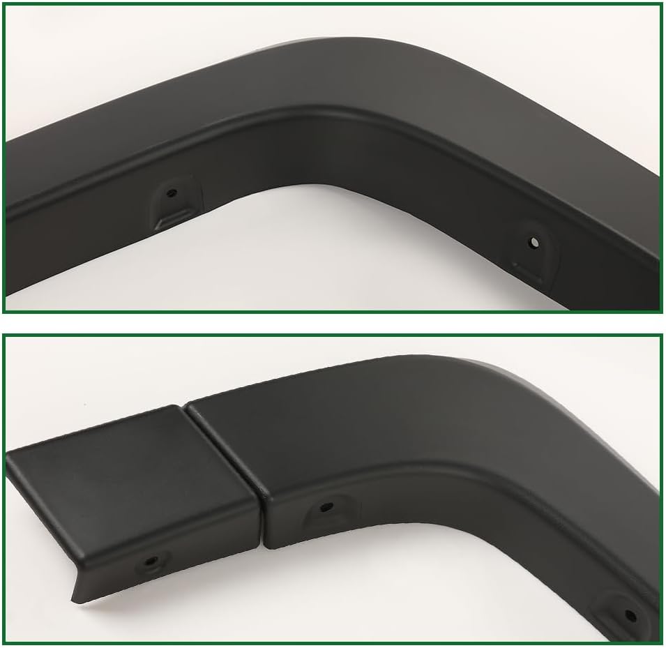 CROSSDESIGN Fender Flare Bed (Not for Dually Models) | Compatible with 2014-2018 Chevy Silverado 1500/2015-2019 Chevy Silverado 2500HD 3500HD(Only Fit Models with Fleetside)