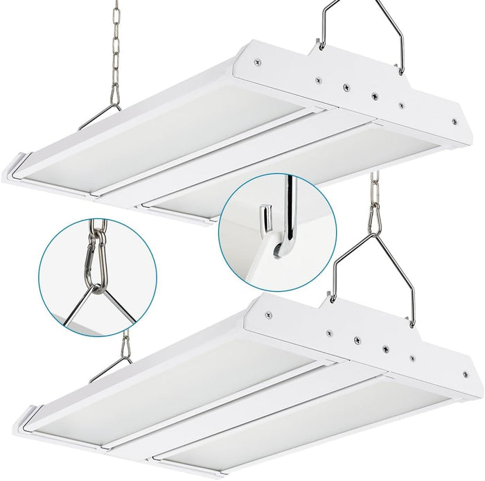 High Bay LED Shop Light 2-Pack 150W 21000LM 5000K Daylight