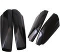Rooftop Cargo Carrier Black ABS Roof Rack Bar Rail End Protection Cover Shell 4PCS for Toyota for Highlander for XU40 2008-2012 2013 Roof Racks Boxes