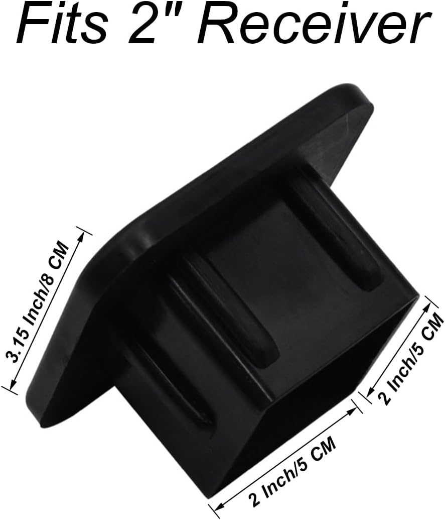 Black Cat Hitch Covers 2 Inch Cool Cat Head Kitty Eyes Kitten Face Cute Pet Rubber Receiver Tube Hitch Plug Tow Tube Base Protection Accessory Fits Most Car Models