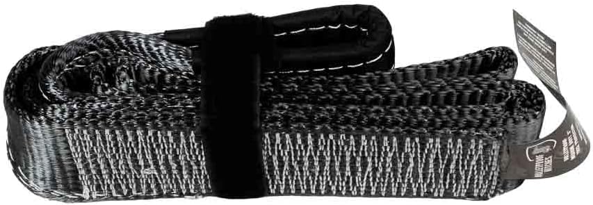 BulletProof Hitches - 3" x 6' Tree Saver Tow Strap - Winch Tree Saver Strap with 30,000 lbs Breaking Strength - Offroad Recovery for Jeep, 1500/F150 Trucks - Towing Winch Recovery Straps