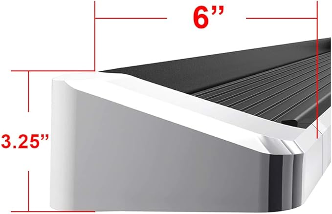 APS Running Boards Nerf Bars Side Steps Step Compatible - Image 3