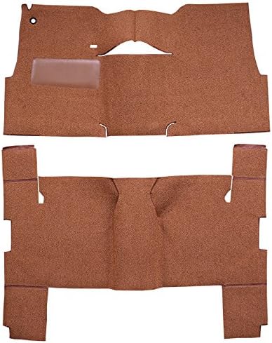 Replacement Auto Carpet Floor Liner - Cut and Sewn Loop - fits 1957-1957 Chevrolet Bel Air 4 Door Wagon (Aqua)