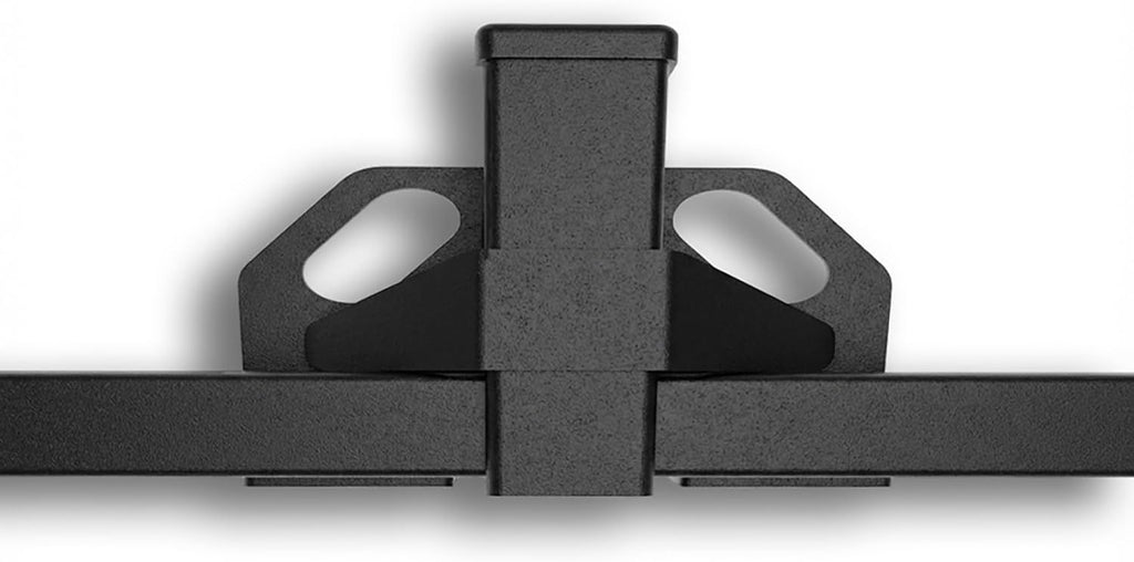 Class 3 Black 2 Inch Receiver Tube Rear Bumper Trailer Tow Hitch