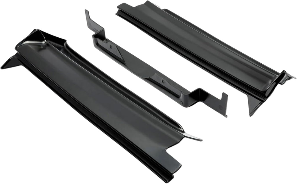 3PCS Bumper Fillers For 1977-1979 Cadillac DeVille Fleetwood Brougham | Color: Black,Material: High quality Plastic,Placement : Left, Rear, Right,rear bumper filler replacement panels