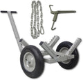 Log Dolly with Load Binder and Choker Chain 440LB (Grey + Steel)