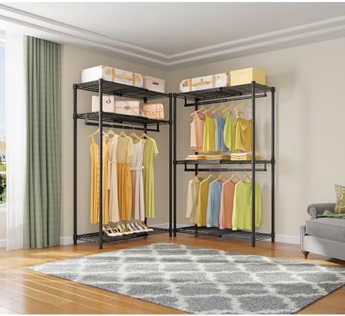 vipek x1 expandable clothes rack heavy duty adjustable, package contents