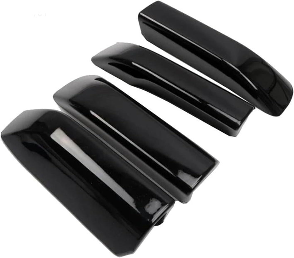 Rooftop Cargo Carrier Roof Rack Rail End Replace Cover Shell Case for Toyota for 4Runner for N280 4-Door 2010-2020 Replace Luggage Bar 4pc Roof Racks Boxes