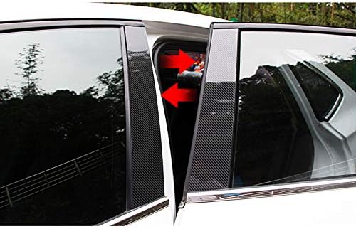 Fit for Toyota Tacoma 2016-2023 Automobile Door Window Pillar Post Trim B Pillar Molding Trim 4Pcs