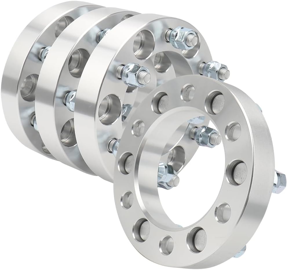 IRONTEK 6x139.7mm Wheel Spacers Fit for Toyota 89-22 4Runner/ 80-95 Pickup, for GMC 04-12 Canyon, for Lexus 10-22 GX460/ 03-09 GX470, Forged 1.18inch Thread Pitch M12x1.5 Hub Bore 108mm 4PCS